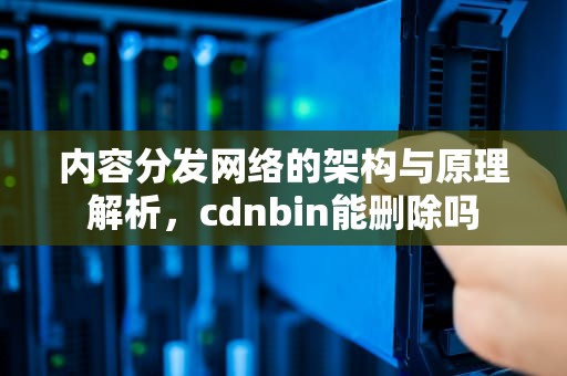 内容分发网络的架构与原理解析，cdnbin能删除吗