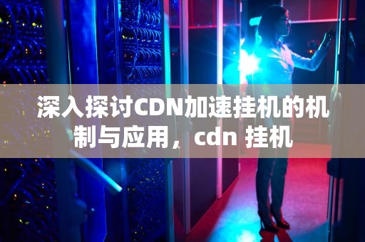 深入探讨CDN加速挂机的机制与应用，cdn 挂机