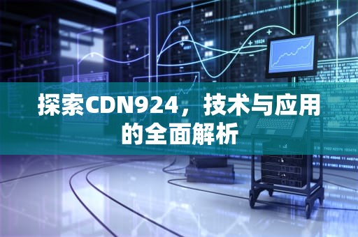 探索CDN924，技术与应用的全面解析
