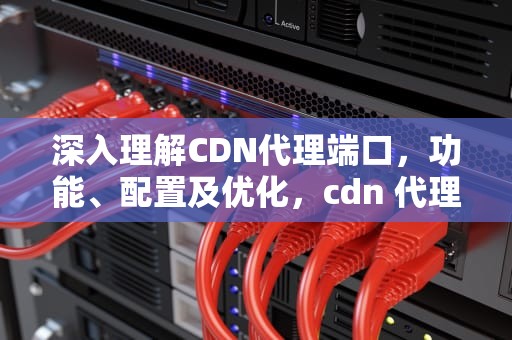 深入理解CDN代理端口，功能、配置及优化，cdn 代理
