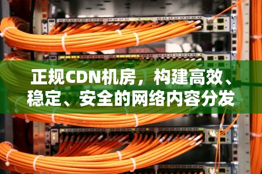 正规CDN机房，构建高效、稳定、安全的网络内容分发基础设施，cdn机房 成本