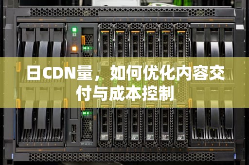 日CDN量，如何优化内容交付与成本控制