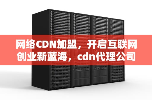 网络CDN加盟，开启互联网创业新蓝海，cdn代理公司