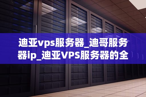 迪亚vps服务器_迪哥服务器ip_迪亚VPS服务器的全面解析