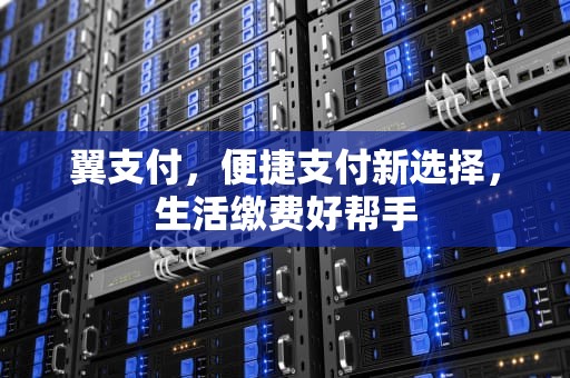 翼支付，便捷支付新选择，生活缴费好帮手