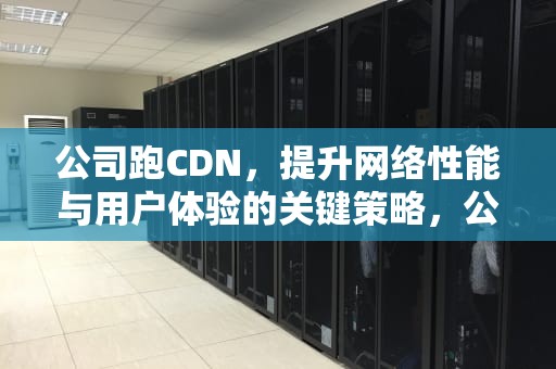公司跑CDN，提升网络性能与用户体验的关键策略，公司跑cdn违法嘛