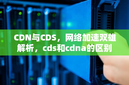 CDN与CDS，网络加速双雄解析，cds和cdna的区别