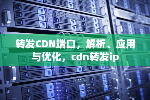转发CDN端口，解析、应用与优化，cdn转发ip