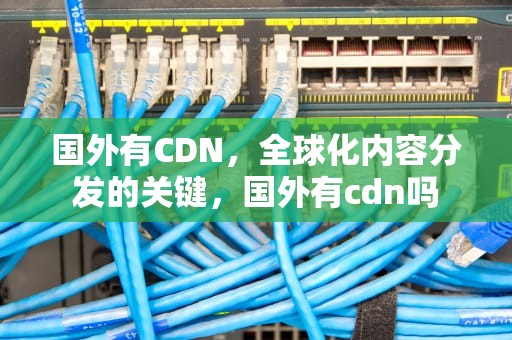 国外有CDN，全球化内容分发的关键，国外有cdn吗