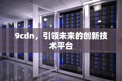 9cdn，引领未来的创新技术平台