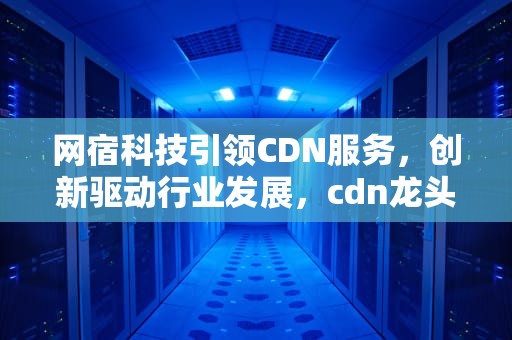 网宿科技引领CDN服务，创新驱动行业发展，cdn龙头企业