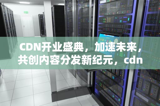 CDN开业盛典，加速未来，共创内容分发新纪元，cdn大会