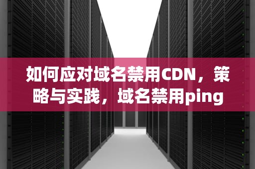 如何应对域名禁用CDN，策略与实践，域名禁用ping