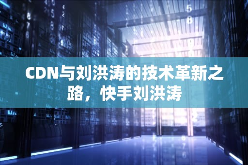 CDN与刘洪涛的技术革新之路，快手刘洪涛