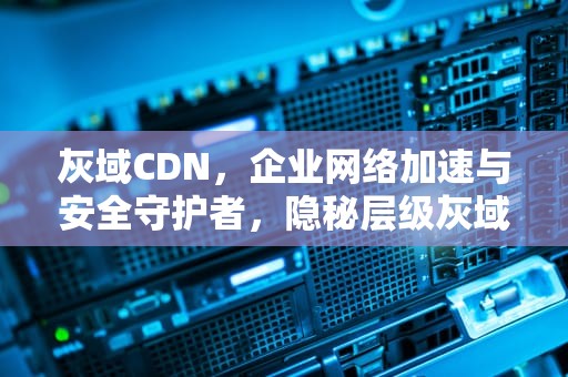 灰域CDN，企业网络加速与安全守护者，隐秘层级灰域