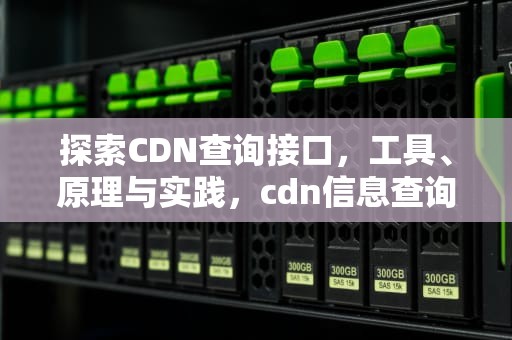 探索CDN查询接口，工具、原理与实践，cdn信息查询