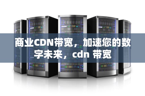 商业CDN带宽，加速您的数字未来，cdn 带宽