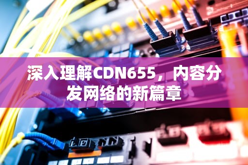 深入理解CDN655，内容分发网络的新篇章