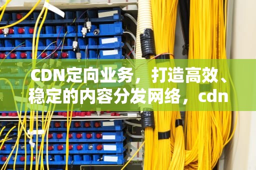 CDN定向业务，打造高效、稳定的内容分发网络，cdn定向业务收益