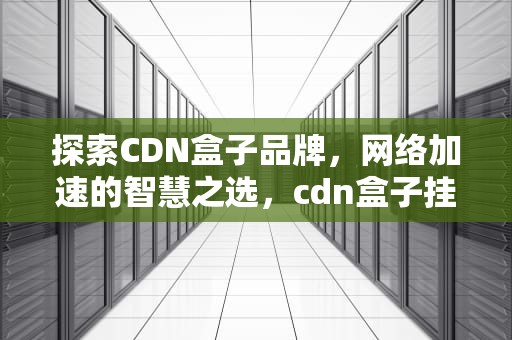 探索CDN盒子品牌，网络加速的智慧之选，cdn盒子挂机