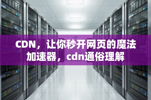CDN，让你秒开网页的魔法加速器，cdn通俗理解