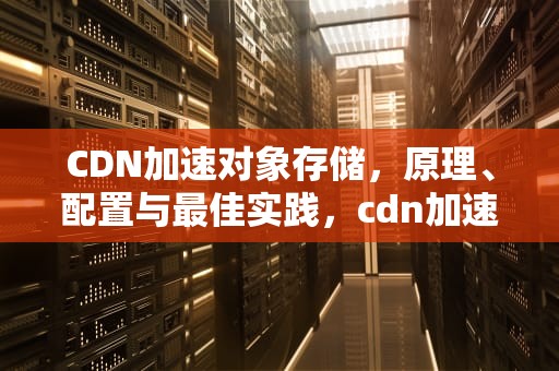 CDN加速对象存储，原理、配置与最佳实践，cdn加速类型