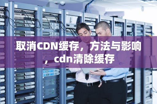 取消CDN缓存，方法与影响，cdn清除缓存