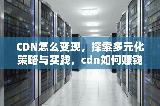 CDN怎么变现，探索多元化策略与实践，cdn如何赚钱