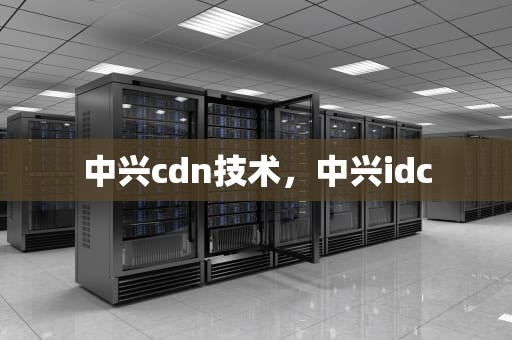 中兴cdn技术，中兴idc