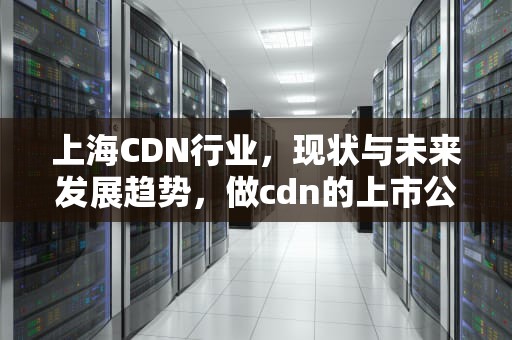 上海CDN行业，现状与未来发展趋势，做cdn的上市公司