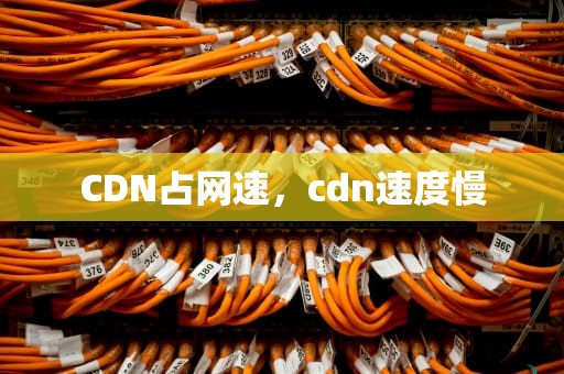 CDN占网速，cdn速度慢