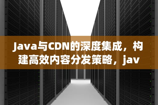 Java与CDN的深度集成，构建高效内容分发策略，java dns
