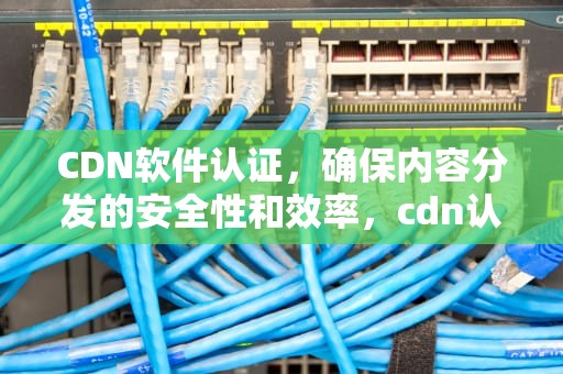 CDN软件认证，确保内容分发的安全性和效率，cdn认证是什么意思