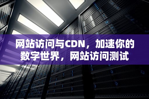 网站访问与CDN，加速你的数字世界，网站访问测试