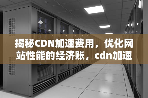 揭秘CDN加速费用，优化网站性能的经济账，cdn加速费用