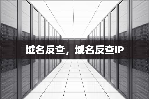 域名反查，域名反查IP