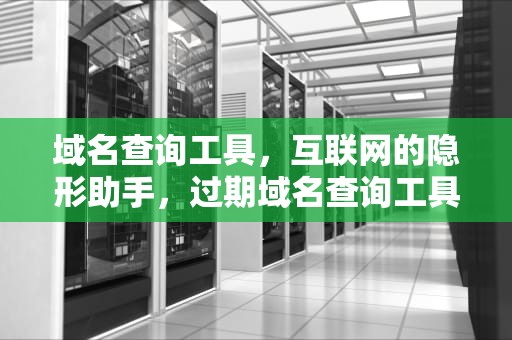 域名查询工具，互联网的隐形助手，过期域名查询工具