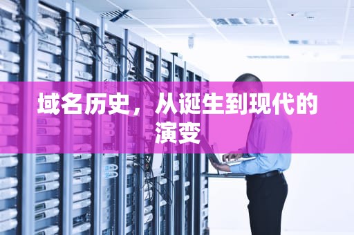 域名历史，从诞生到现代的演变