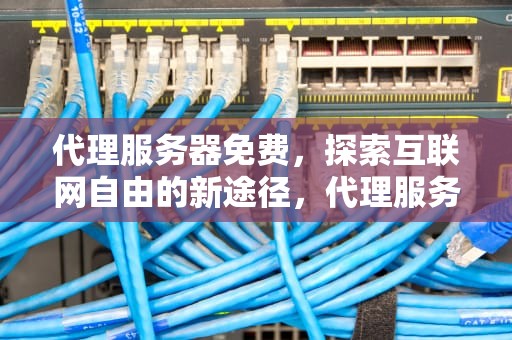 代理服务器免费，探索互联网自由的新途径，代理服务器免费地址