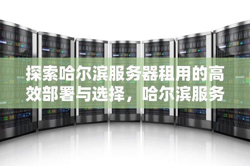 探索哈尔滨服务器租用的高效部署与选择，哈尔滨服务器租用多少钱