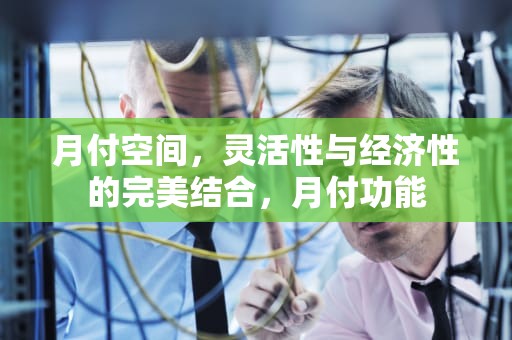 月付空间，灵活性与经济性的完美结合，月付功能