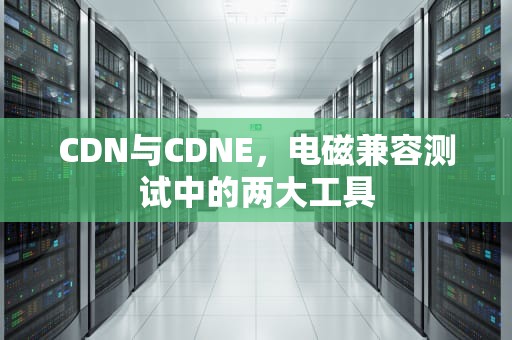 CDN与CDNE，电磁兼容测试中的两大工具