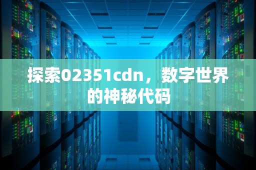 探索02351cdn，数字世界的神秘代码