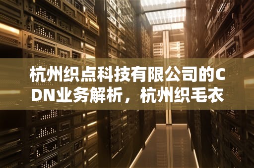 杭州织点科技有限公司的CDN业务解析，杭州织毛衣的地方