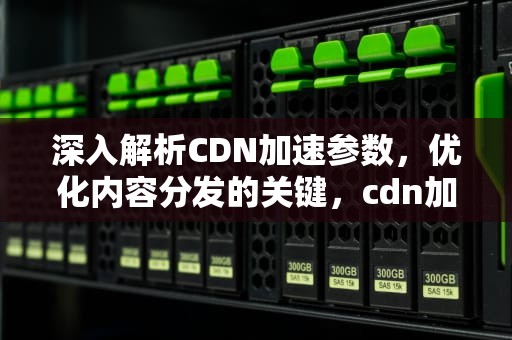 深入解析CDN加速参数，优化内容分发的关键，cdn加速效果