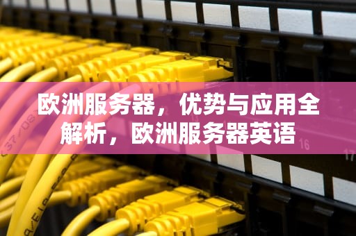 欧洲服务器，优势与应用全解析，欧洲服务器英语