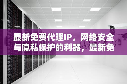 最新免费代理IP，网络安全与隐私保护的利器，最新免费代理IP