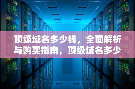 顶级域名多少钱，全面解析与购买指南，顶级域名多少钱一年