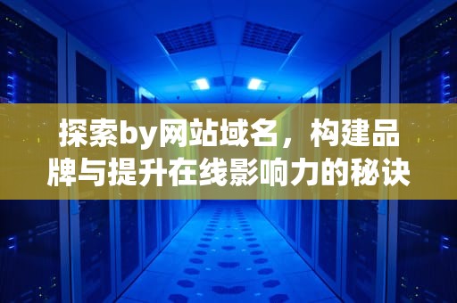 探索by网站域名，构建品牌与提升在线影响力的秘诀，by网站域名忘记了怎么办?请牢记以下