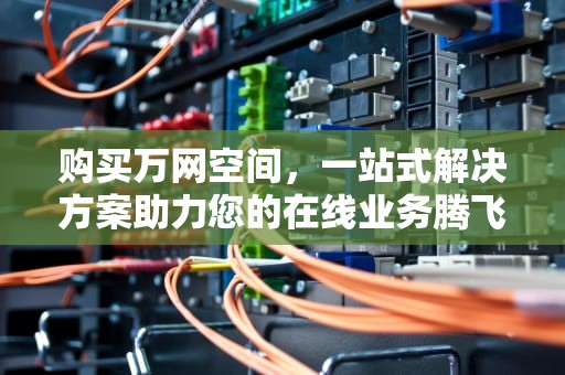 购买万网空间，一站式解决方案助力您的在线业务腾飞，购买万网空间有风险吗